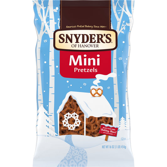 Snyder's of Hanover Pretzels, Mini Pretzels, Family Size 16 oz