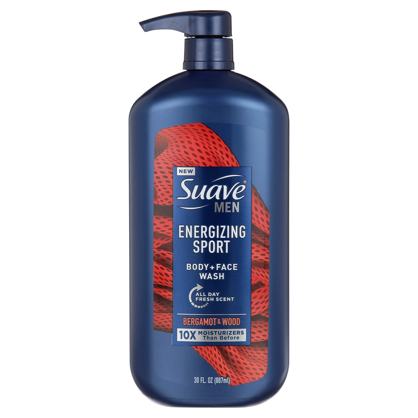 Suave Men Face and Body Wash, Energizing Sport, All Skin Types 30 oz
