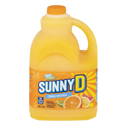 SunnyD Cytrus Punch 100% Vitamin C Tangy Original, 1 Gallon, 128 Fl. Oz.