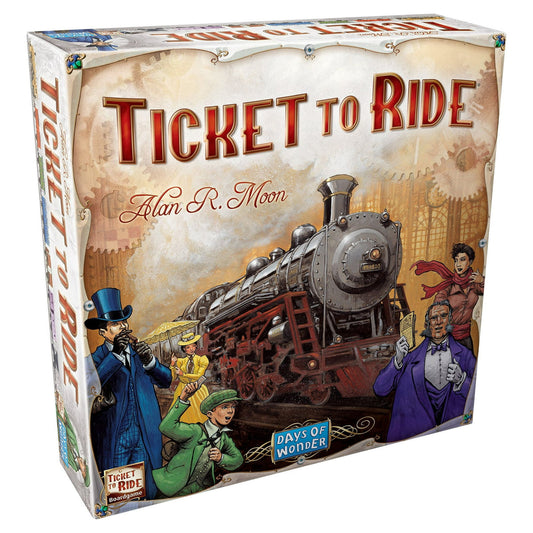 Ticket To Ride Strategy Board Game for ages 8 and up, from Asmodee