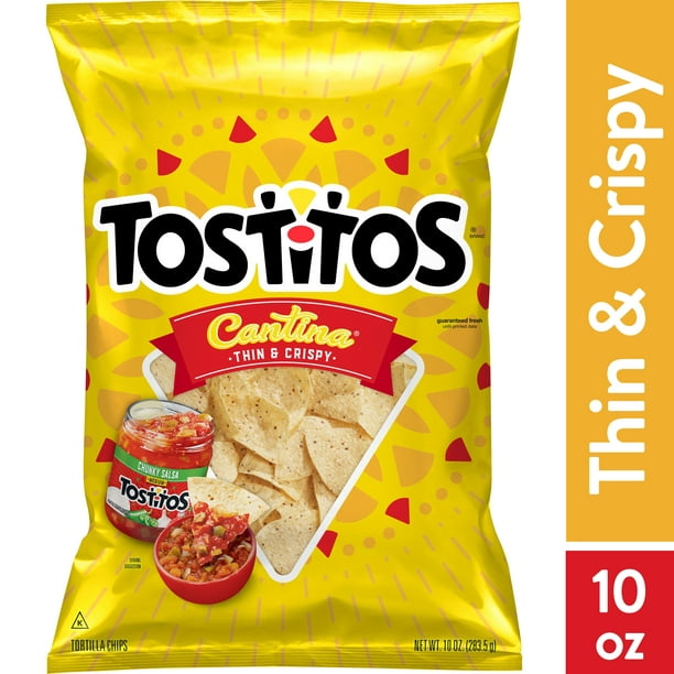 Tostitos Cantina Tortilla Chips Thin and Crisps 10 Oz