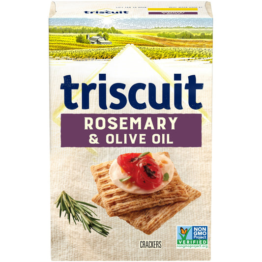Triscuit Rosemary and Olive Oil Whole Grain Wheat Crackers, 8.5 oz