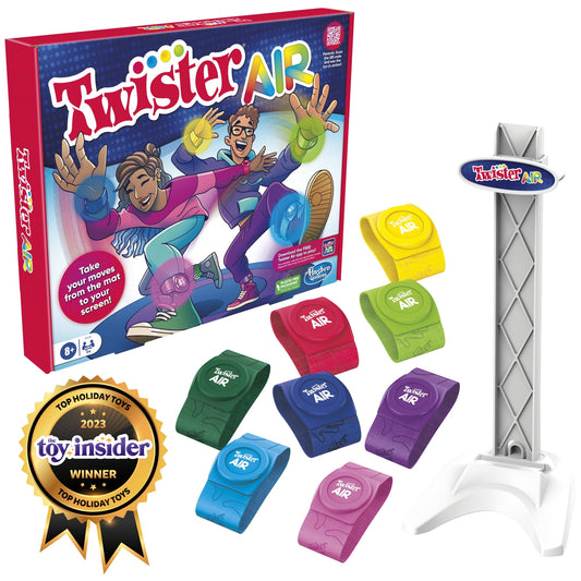 Twister Air Game, AR Twister App Play Game, Links to Smart Devices, Active Games, Ages 8+
