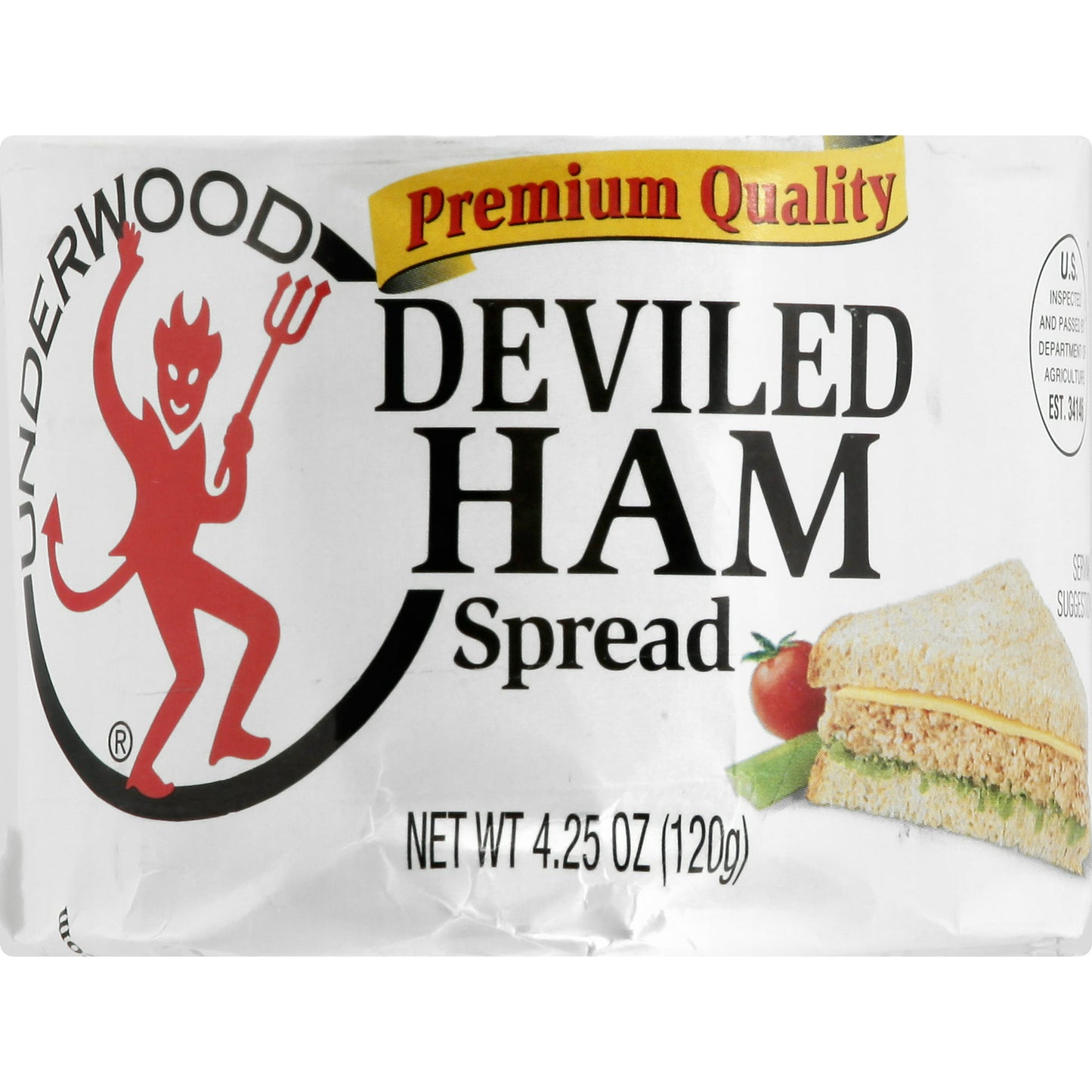 Underwood Deviled Ham Spread, 4.25 oz