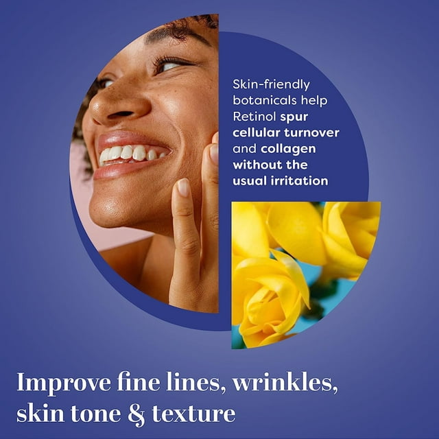 TruSkin Retinol Serum for Face – Gentle Anti-Aging Serum with Retinol, Hyaluronic Acid, 1 fl oz