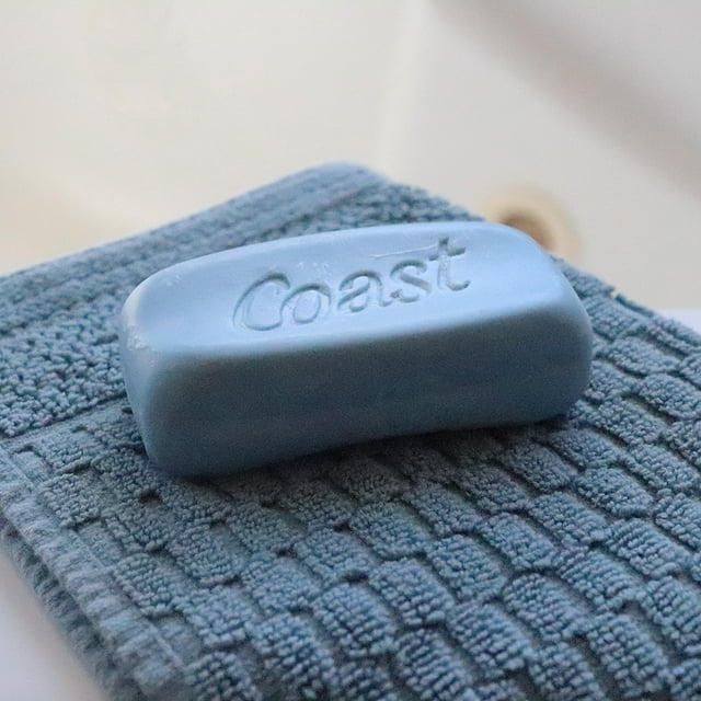 Coast Refreshing Deodorant Bar Soap, Classic Scent, 3.2 oz, 8 Bars