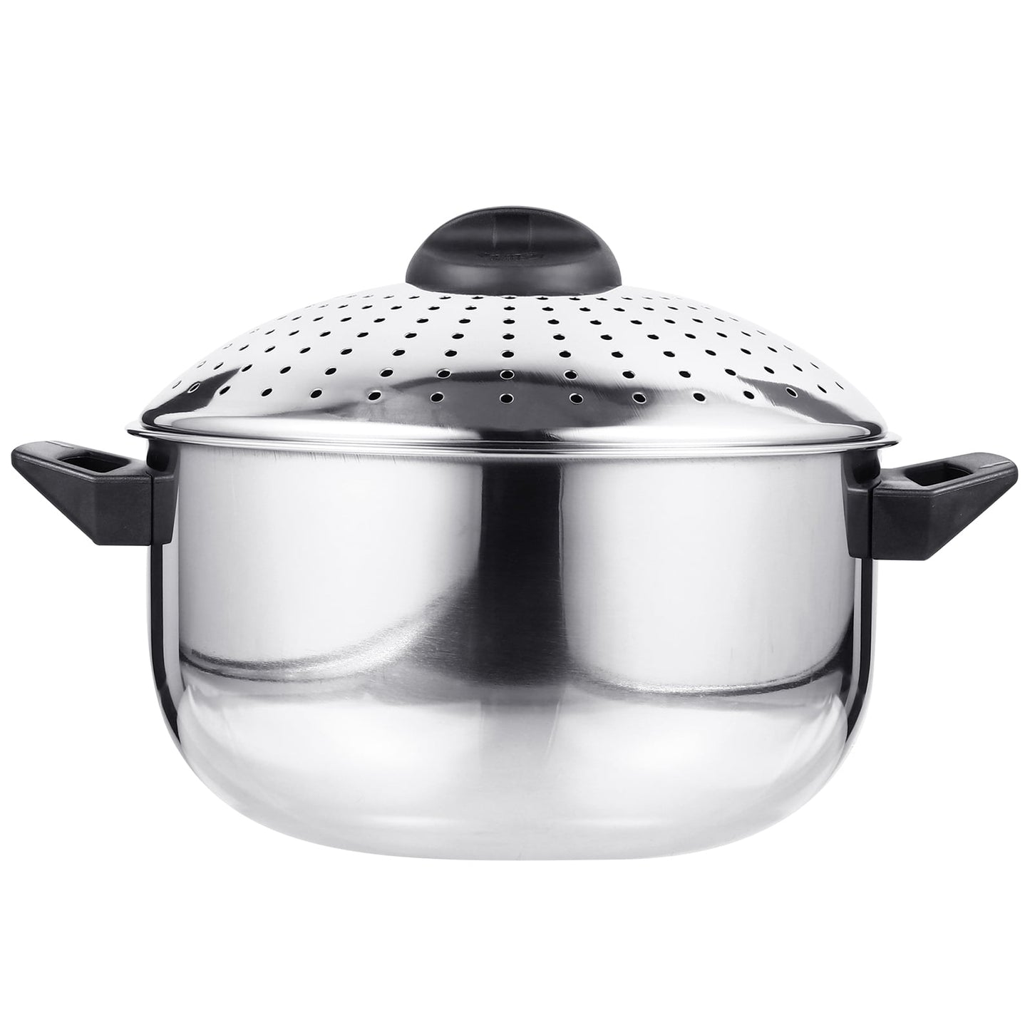 Pot Pastastainless Kitchen Strainer Steel Cooking Lid Ramen Noodles Casserole Pan Boiling Stew Spaghetti Lid Metal