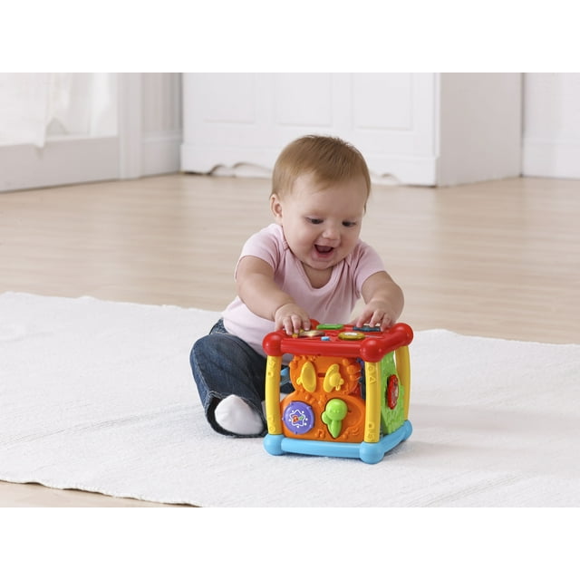 VTech Busy Learners Activity Cube, Learning Toy for Infant Toddlers