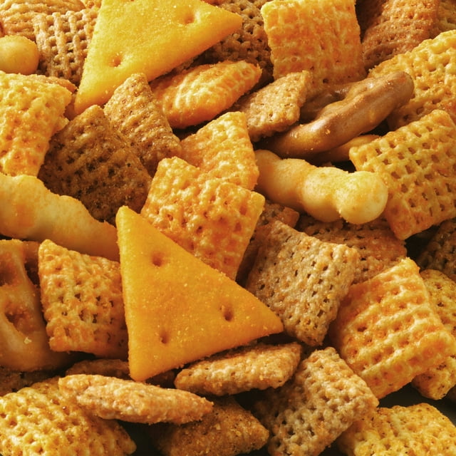 Chex Mix Snack Mix, Cheddar, Savory Snack Bag, Family Size, 15 oz