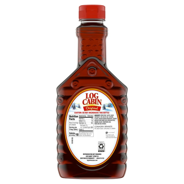Log Cabin Original Pancake Syrup, 24 fl oz