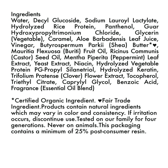 SheaMoisture Jamaican Black Castor Oil Clarifying Nourishing Daily Shampoo, 3.2 fl oz