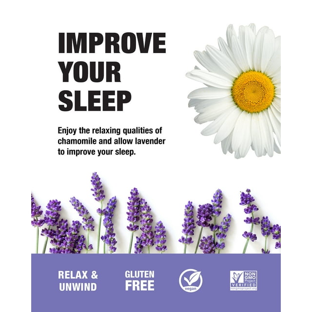 Tiesta Tea - Lavender Chamomile, Relaxer Loose Leaf Herbal Tea, Caffeine Free, GMO-Free, 2oz Canister