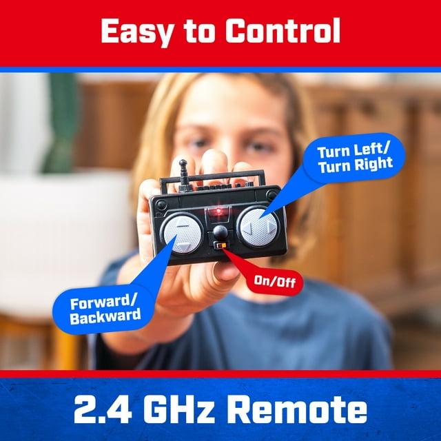 Force1 2pk Mini Firefighter RC Truck Spray + Lift Fire Truck Toddler Toys