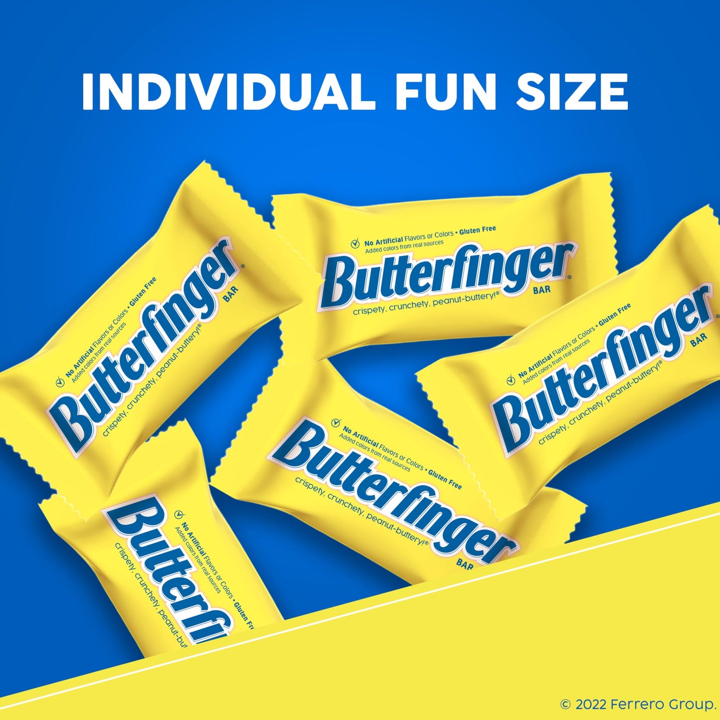 Butterfinger, Fun Size Candy Bars, Trick or Treat Candy, 10.2 Oz