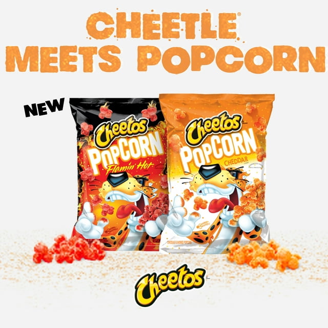 Cheetos Popcorn Flavored Popcorn Cheddar Flavored, 7 oz