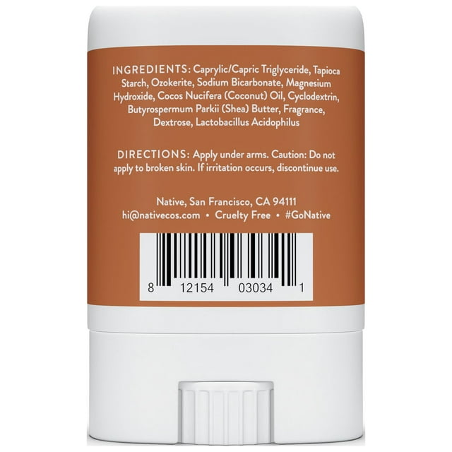 Native Deodorant Coconut and Vanilla 0.35 Ounce