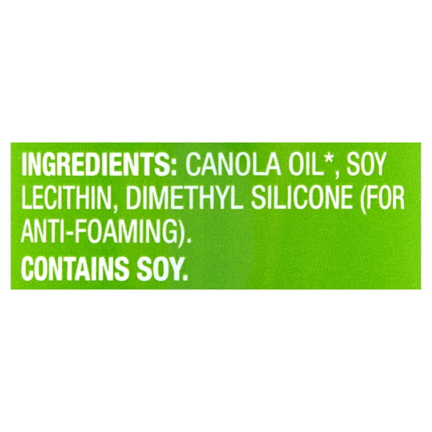 Great Value Canola Oil Non-Stick Cooking Spray, 8 oz