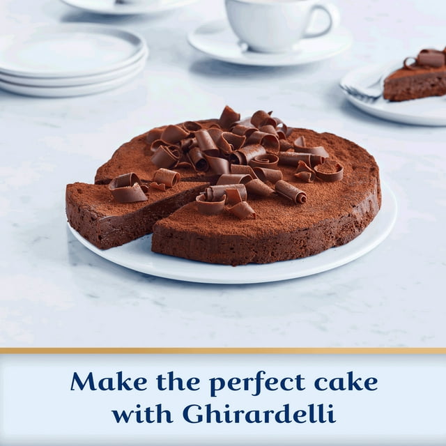 GHIRARDELLI Premium 60% Cacao Bittersweet Chocolate Baking Bar, 4 oz Bar