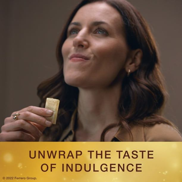 Ferrero Rocher Premium Chocolate Bar, White Chocolate Hazelnut, 3.1 oz