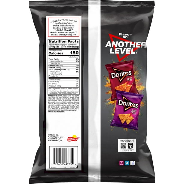 Doritos Sweet and Tangy BBQ, 9.25 oz Bag