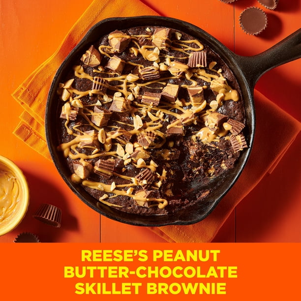 Betty Crocker REESE'S Peanut Butter Premium Brownie Mix, 16 oz.