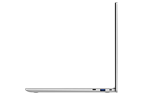 Samsung Galaxy Chromebook Go-Laptop Computer Lightweight Slim Durable Design 12-Hour-Battery Wi-Fi 6 Share Files-with-Phone, Black,Silver,32GB