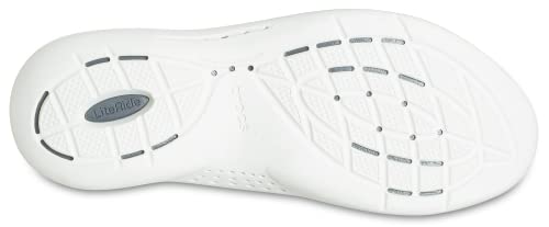 Crocs Men's LiteRide 360 Pacer Sneakers, Light Grey/Slate Grey, 12 Men