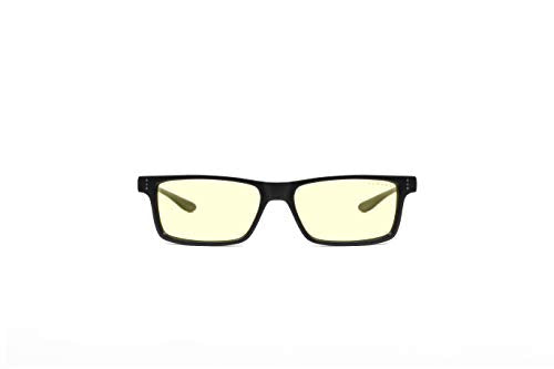 GUNNAR - Premium Gaming and Computer Glasses for Kids (age 12+) - Blocks 65% Blue Light - Cruz, Onyx, Amber Tint