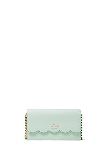 Kate Spade Gemma Wallet On Chain Leather Crossbody Bag Purse Handbag (Lime Sherbert)
