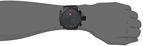 U.S. Polo Assn. Classic Men's US4023 Watch with Black Leather Band