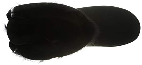 UGG Women's Bailey Bow II Boot, Black, 6