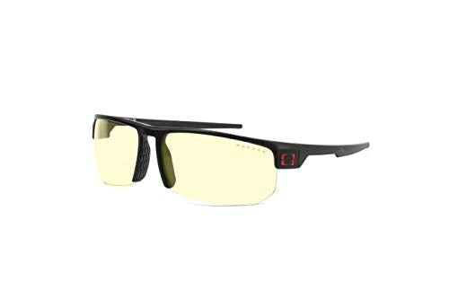 Gaming Glasses | Blue Light Blocking Glasses | Torpedo/Onyx by GUNNAR | 65% Blue Light Protection, 100% UV Light, Anti-Reflective To Protect and Reduce Eye Strain and Dryness