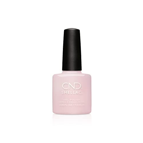 CND Shellac Gel Nail Polish, Long-lasting NailPaint Color with Curve-hugging Brush, Pink/Rose/Fuchsia Polish, 0.25 Fl Oz (Pack of 1)