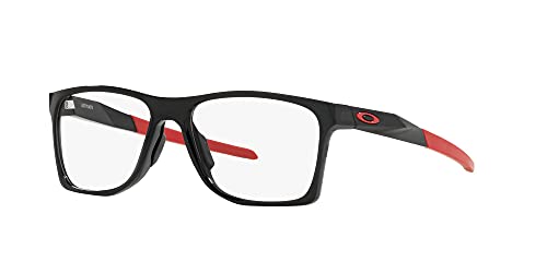 Oakley Men's Ox8173 Activate Square Prescription Eyewear Frames, Black Ink/Demo Lens, 53 mm