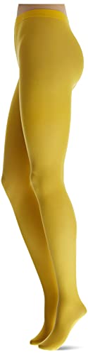 Leg Avenue Women's Nylon Tights, Yellow, One Size