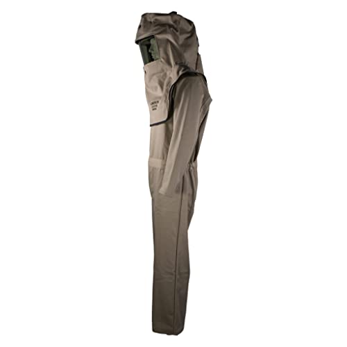 Oberon Company FRTC4A-XL CAT4 Series Arc Flash Hood and Coverall Suit Set Khaki, Size X-Large