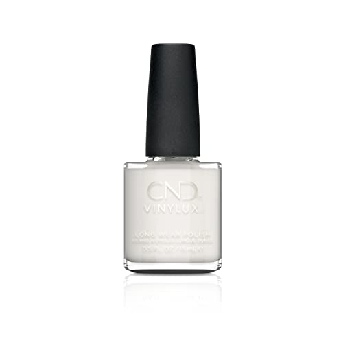 CND Vinylux Longwear White Nail Polish, Gel-like Shine and Chip Resistant Color, 0.5 Fl Oz