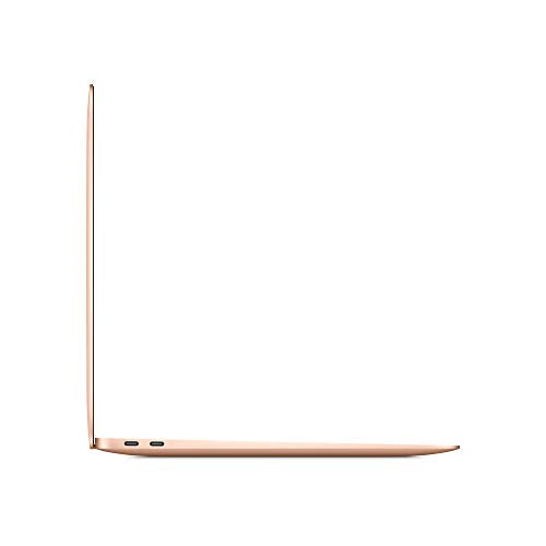 Apple 2020 MacBook Air Laptop M1 Chip, 13' Retina Display, 8GB RAM, 256GB SSD Storage, Backlit Keyboard, FaceTime HD Camera, Touch ID. Works with iPhone/iPad; Gold