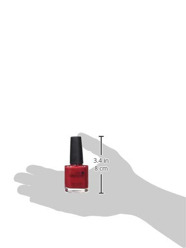 CND Vinylux Longwear Red Nail Polish, Gel-like Shine and Chip Resistant Color, 0.5 Fl Oz