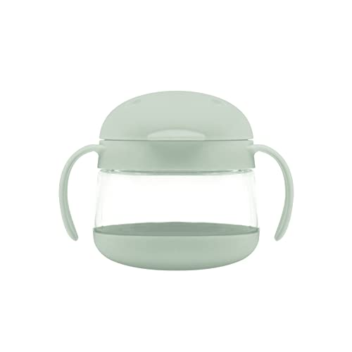 Ubbi Tweat No Spill Snack Container for Kids, BPA-Free, Toddler Snack Container, Sage