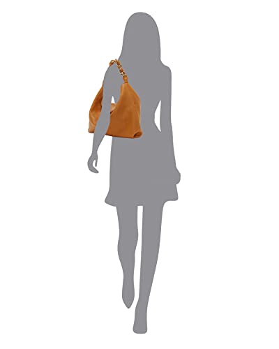 Vince Camuto womens Lyona Hobo Bag, Rusty Orange, One Size US