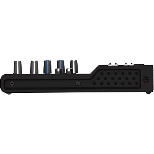 Mackie Mix5 5-Channel Compact Mixer Bundle with Mophead 10-Foot TRS Cable, 10-Foot XLR Cable, 1/4' to 3.5mm TS Cable, 2x Cable Ties and Microfiber Cloth