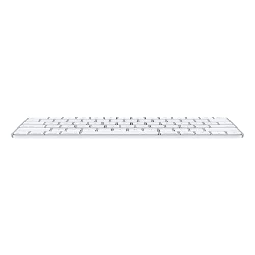Apple Magic Keyboard with Touch ID: Wireless, Bluetooth, Rechargeable. Works with Mac Computers with Apple Silicon; US English - White Keys