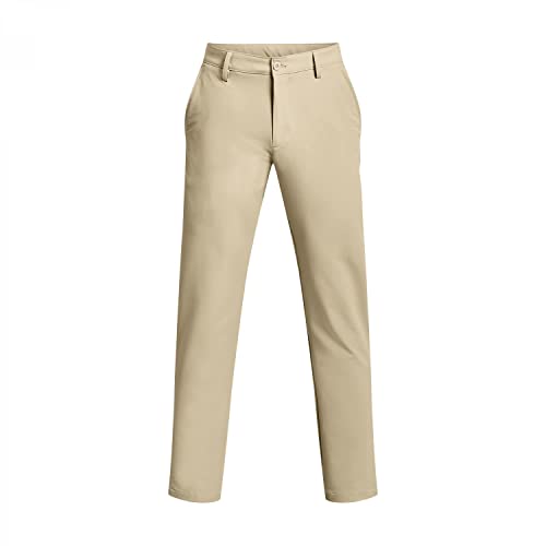 Under Armour Men's Standard Straight Leg Tech Pants, (289) Khaki Base/Khaki Base/Khaki Base, 32/32