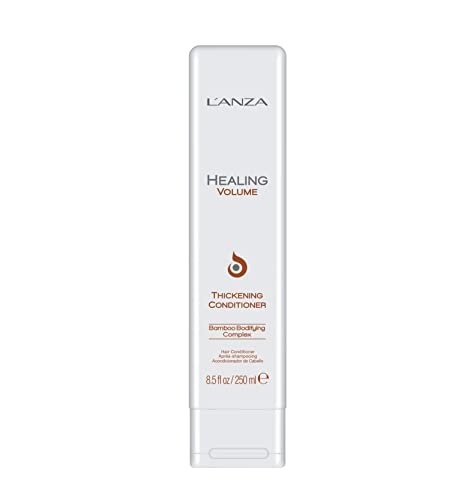 L'ANZA Healing Volume Thickening Conditioner, Boosts Shine, Volume, and Thickness to Fine and Flat Hair, Rich with Bamboo Bodifying Complex and Keratin (8.5 Fl Oz)