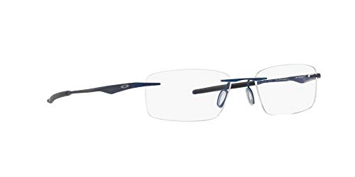 Oakley Men's Ox5118 Wingfold Evr Rectangular Prescription Eyeglass Frames, Satin Midnight/Demo Lens, 53 mm