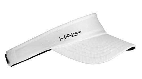 Halo Headbands Sport Visor, White, One Size