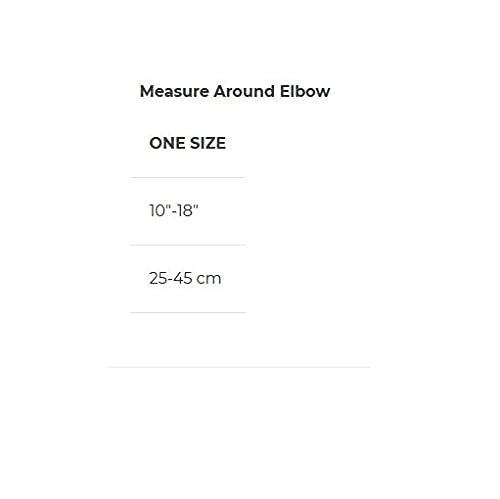 Mueller Sports Medicine Adjustable Elbow Support Sleeve, For Men and Women, Black, One Size