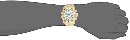 Invicta Men's Pro Diver Quartz Watch with Gold Tone Stainless Steel Band, Gold (Model: 0074)