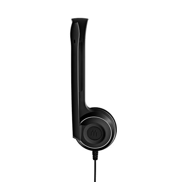 Sennheiser Consumer Audio Sennheiser PC 8 USB - Stereo USB Headset for PC and MAC with In-line Volume and Mute Control, Black, Small